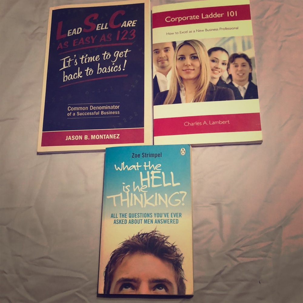 🛍 Three New Books! 🛍 Never used - 1 signed!